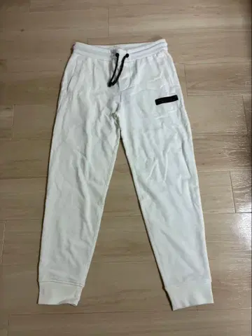 아르마니 익스체인지 AX 스웨트 팬츠 화이트 미사용 새상품