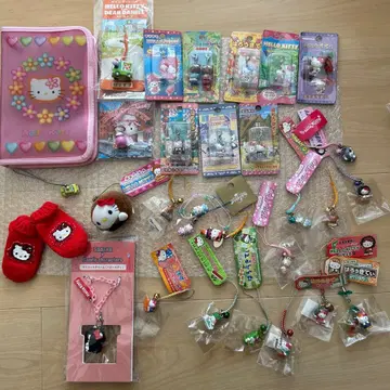 키티 지역 한정 usj 일광화상 마스코트 키링 끈 포함 묶음 판매