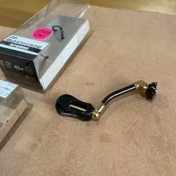 SLP WORKS 카본 라이트 핸들 골드 45mm 덤 노브