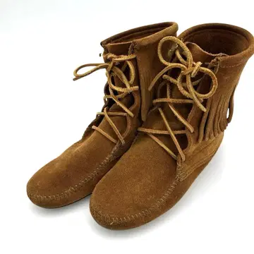 미네통카 25cm 프린지 부츠 198