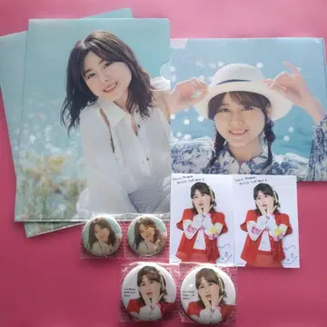 미나세 이노리, 캔 배지 4, 브로마이드 2, 클리어 파일 3