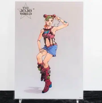 죠죠 월드 THE JOJO WORLD 박 장식 아크릴 아트 패널