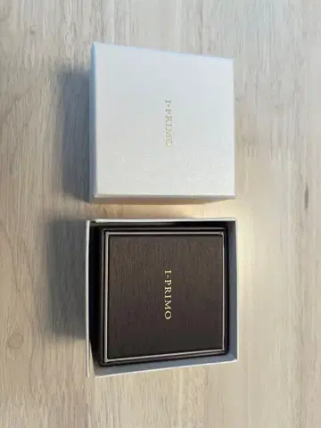 I-PRIMO 실버 반지 박스 포함