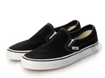 VANS 블랙 슬립온