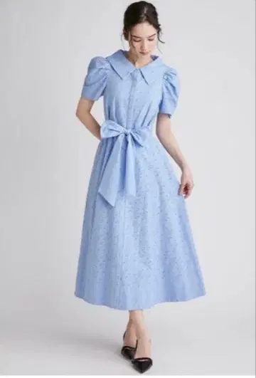 CELFORD 프론트 리본 포함 원피스