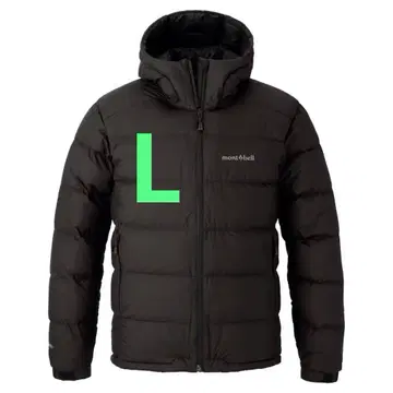 새상품 mont-bell 몽벨 파마프로스트 라이트 다운 후드티 L