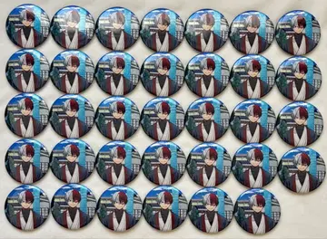 나의 히어로 아카데미아 하나야시키 글리터 캔뱃지 토도로키 쇼토 히로아카