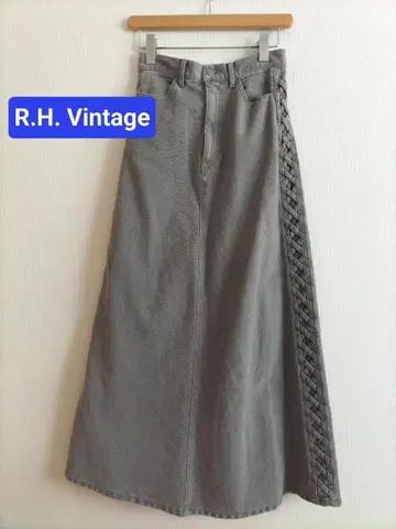 R.H. Vintage 론 헤르만 빈티지 데님 롱 스커트
