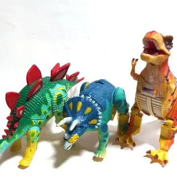 공룡 변형 로봇 피규어