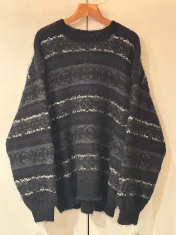 stein SILK MOHAIR FAIR ISLE KNIT 사이즈 S