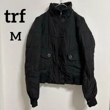 익명 배송 trf [ M ] 다운 자켓 BLACK 블랙 블랙 포켓