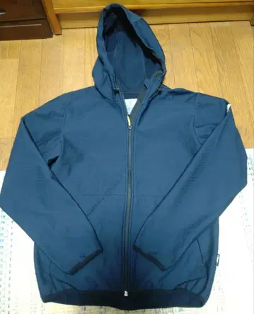 XEBEC 쭈리 안감 방풍 후드티 사이즈 L 네이비 작업복