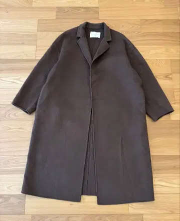 UNITED ARROWS 롱 코트 체스터 코트 브라운