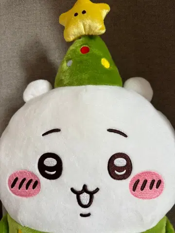 치이카와 (먼작귀) 크리스마스 BIG 봉제 인형 크리스마스트리 봉제 인형