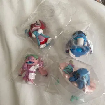 스티치 릴랙싱 버스타임 가챠 가챠가챠 풀컴프 엔젤 새상품