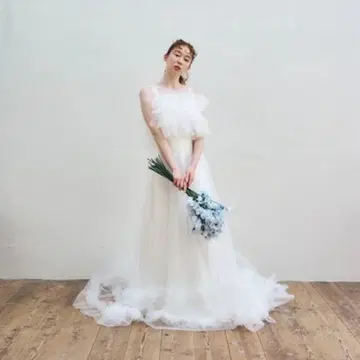 2way 프릴 슬리브리스 레이어드 드레스