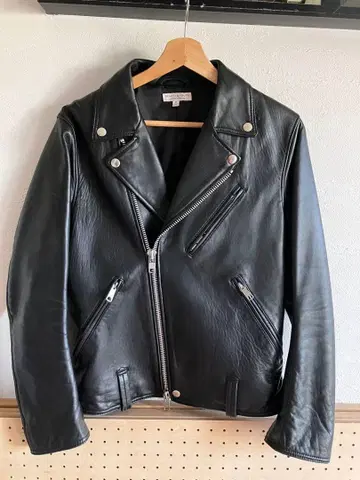 BEAUTY&YOUTH 더블 라이더 자켓 S 사이즈 블랙