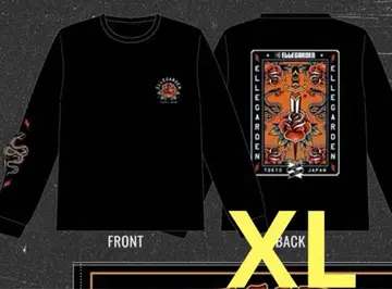 ELLEGARDEN 롱T 롱셔츠 블랙 XL 엘르가든 블랙