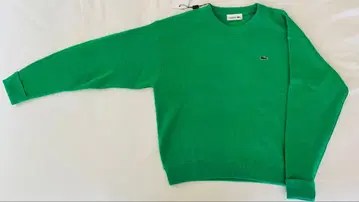 [ 새상품 ] Lacoste 그린 크루넥 스웨터