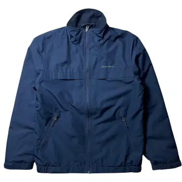 에디 바우어 나일론 자켓 자수 로고 웜업 자켓 짧은 기장