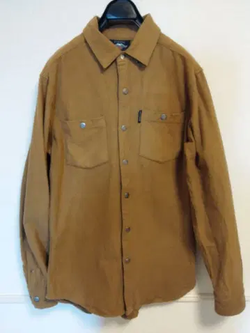 Harley-Davidson 브라운 긴팔 셔츠 몰스킨 셔츠 두꺼운 원단