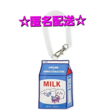 치이카와 x 시나모롤 슈퍼마켓 페이크 다이컷 패스 케이스