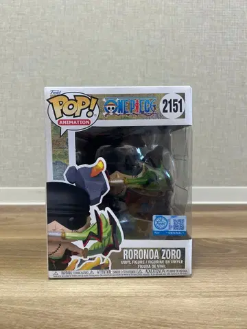 레어 한정판 FUNKO POP! 원피스 조로