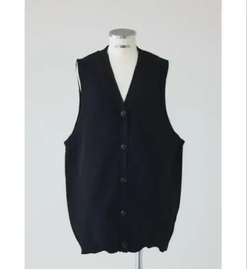 Belt set long knit vest 벨트 세트 롱 니트 베스트
