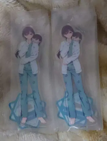 세가 럭키 쿠지 하스노소라 카츠라기 이즈미 아크릴 스탠드 2개 세트