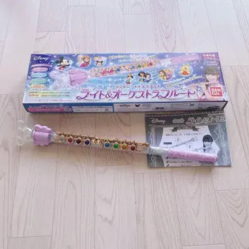 디즈니 캐릭터 라이트 & 오케스트라 플루트 상자 설명서 포함