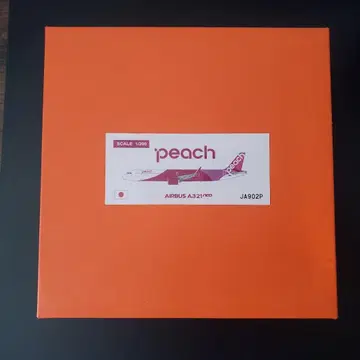 새상품 peach 피치항공 AIRBUS A321neo 1/200