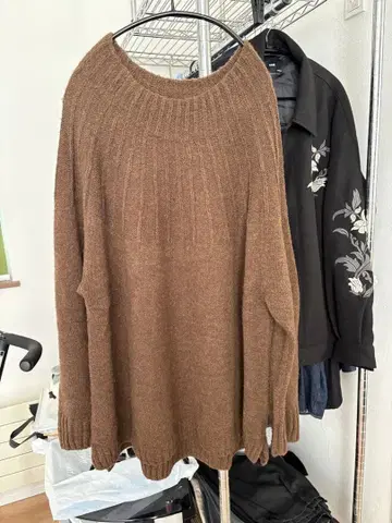 [ BALLAST ARK ] 긴팔 니트 브라운