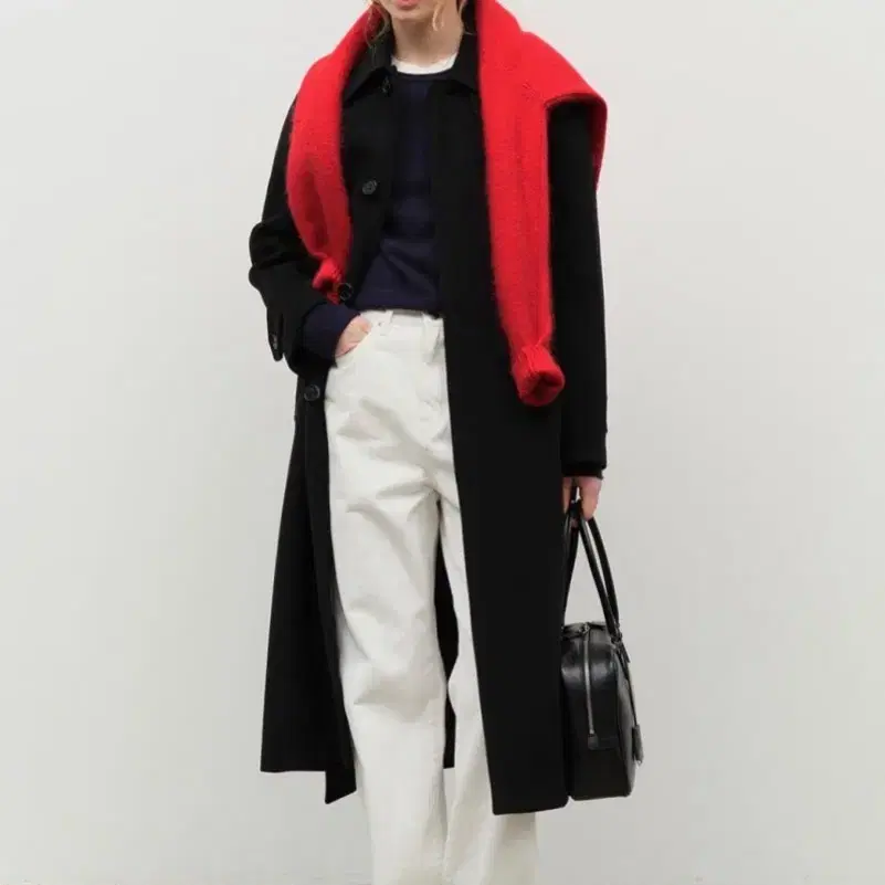 DUNST | 던스트 Dunst Unisex Belted Wool Mac Coat S on Bunjang