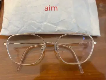 aim 클리어 프레임 안경 (도수 있음)