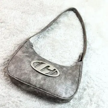 00s archive oneshoulderbag graybrown y2k