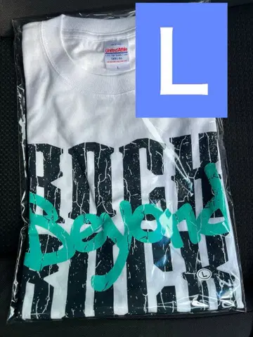 ROCK BEYOND ROCK Vol.2 티셔츠 화이트 L 사이즈