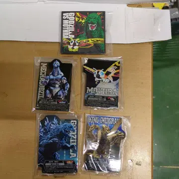 아크릴 스탠드 고질라 모스라 킹 기도라 메카고질라 러버 고질라