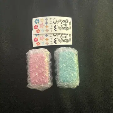 그리운 옛날 휴대폰 마스코트 사파이어 핑크 에메랄드 그린 시플라