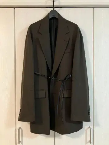 ssstein LONG JACKET & WIDE TROUSERS