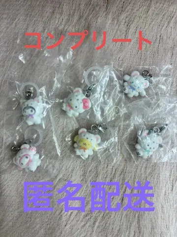 산리오 포근포근 스노우 표식 참 6개 세트 컴플리트