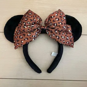디즈니 머리띠 레오파드 무늬 단종 모델