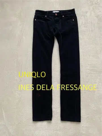 유니클로 x 이네스 코듀로이 팬츠 W61 이네스 드 라 프라상제