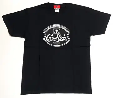 [ 새상품 ] 핑크 드래곤 / Cream Soda 로고 T셔츠 (XL)
