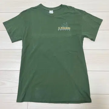 GILDAN ST. PETERSBURG T셔츠 올리브 그린
