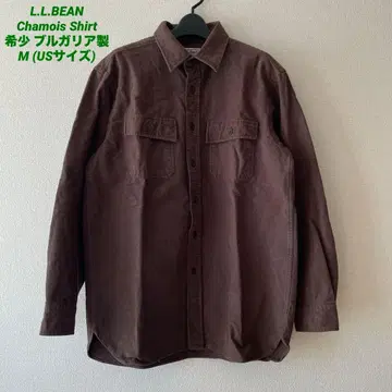 [ 불가리아 제 ] L.L.Bean 샤모어 플란넬 셔츠 짙은 갈색 M