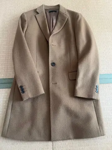 UNIQLO 베이지 체스터 코트