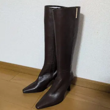 Pinky&Dianne 롱 부츠 새상품급 다크 브라운 브라운