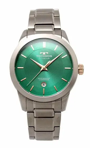 [테크노스]TECHNOS 손목시계 티타늄 데이트 T9B77IM