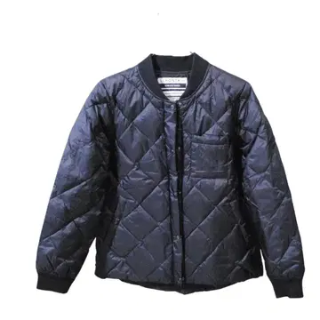 백넘버 LIMONTA 퀼팅 다운 자켓 블랙 L