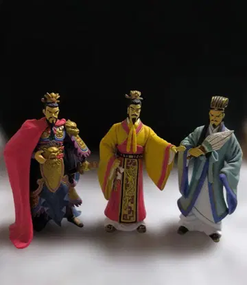 삼국지 캐릭터 피규어 3체 세트